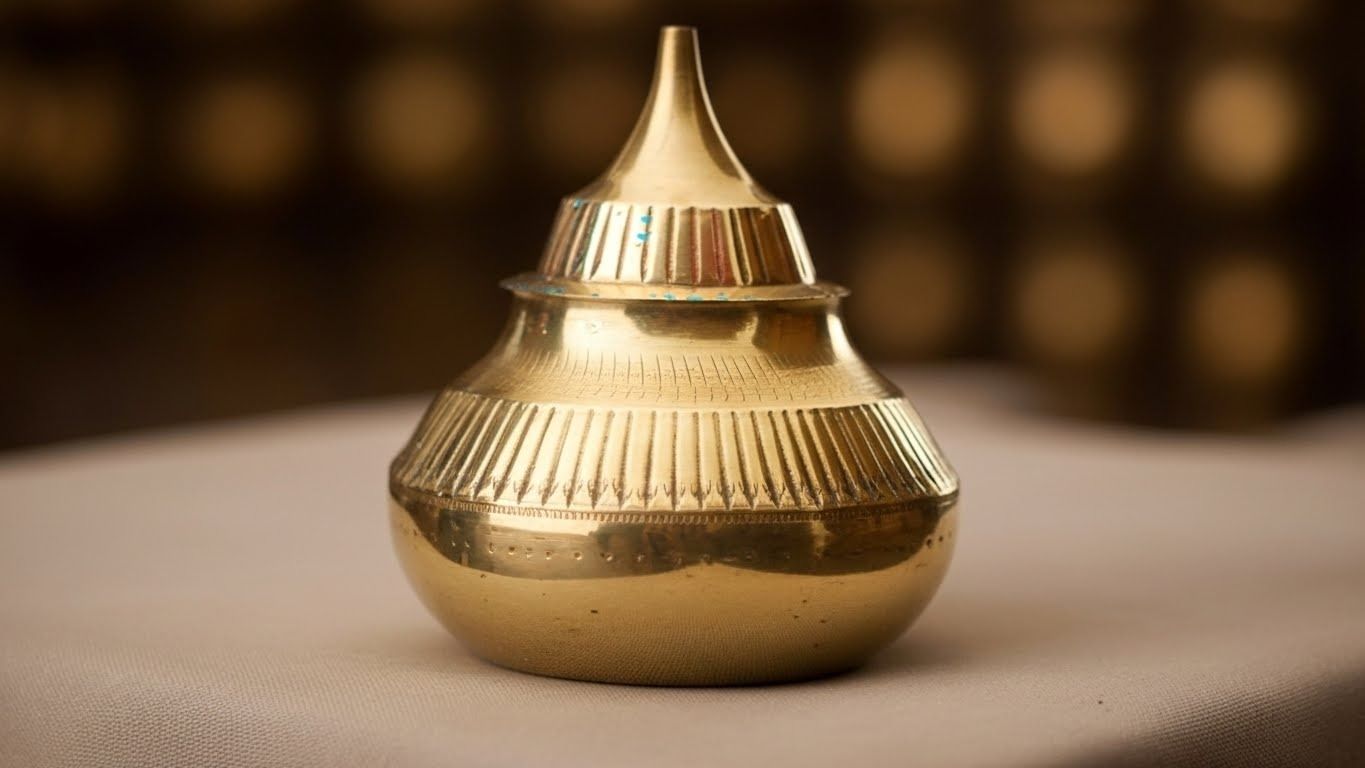 Brass  Sindoor dibbi 2