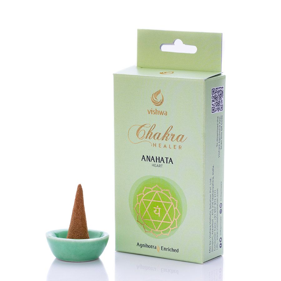 Chakra Healer Incense Cone - Anahata