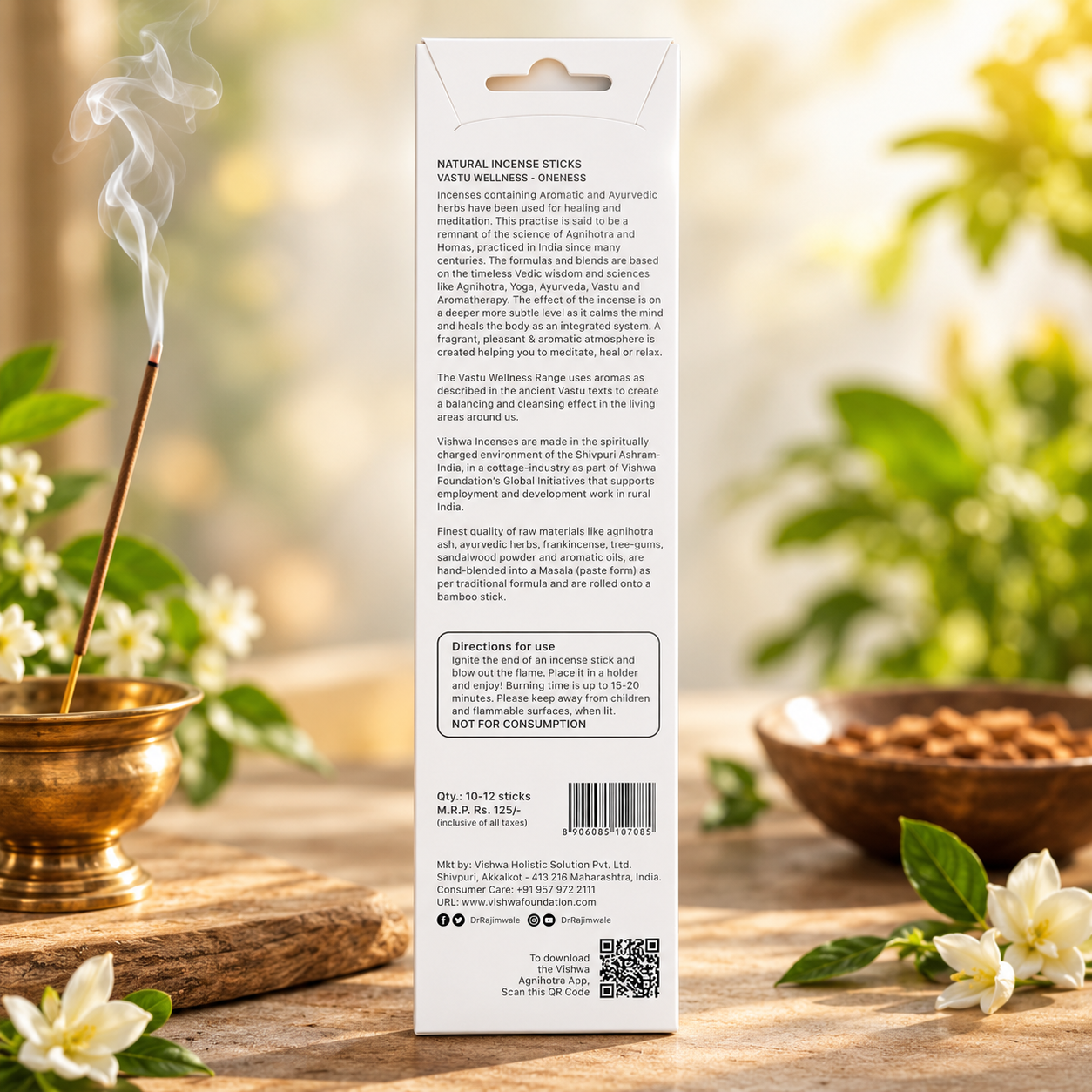 Vastu Wellness Incense Sticks - Oneness 2