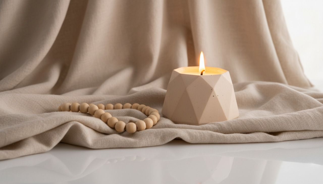 Amber Glow Scented Candle