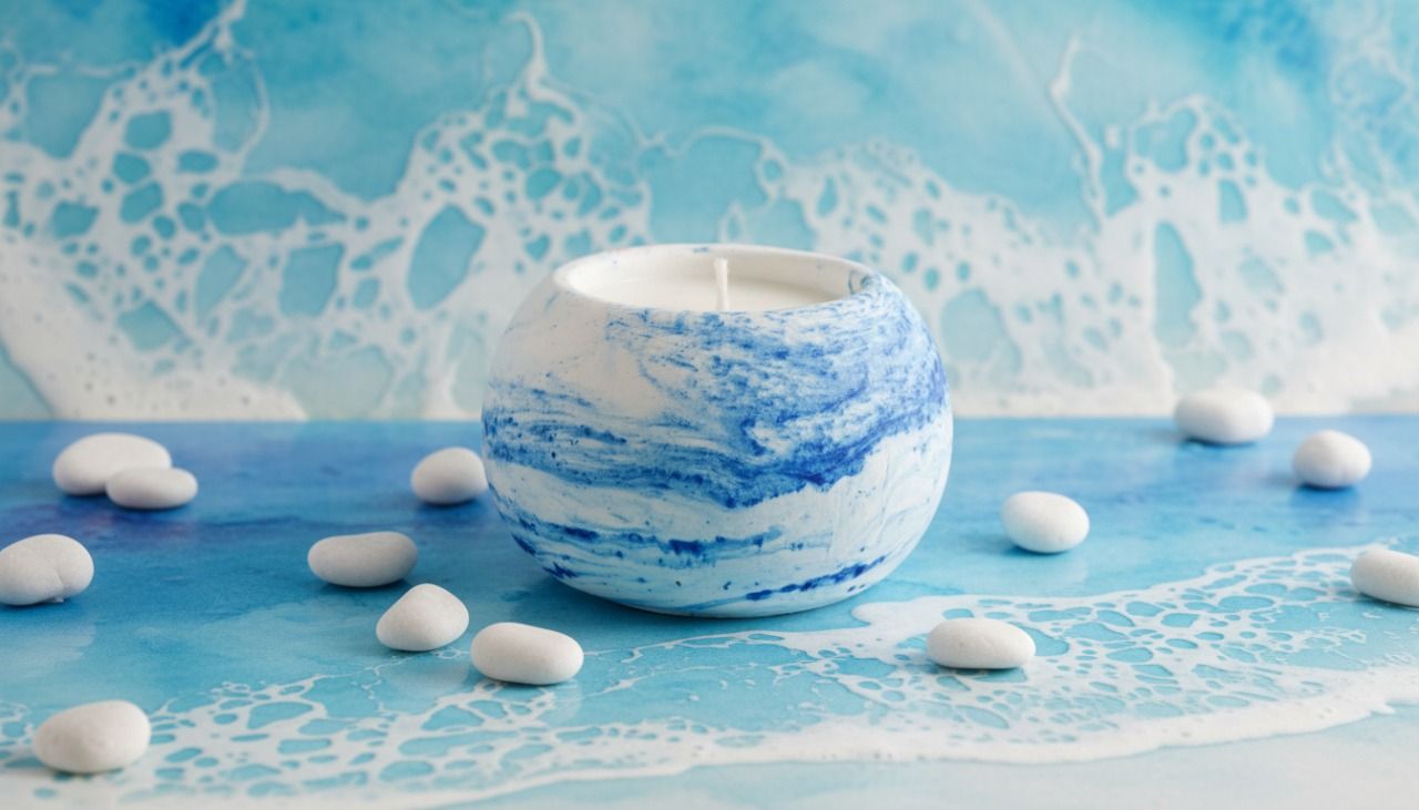 Ocean Mist Scented Candle+D167 2