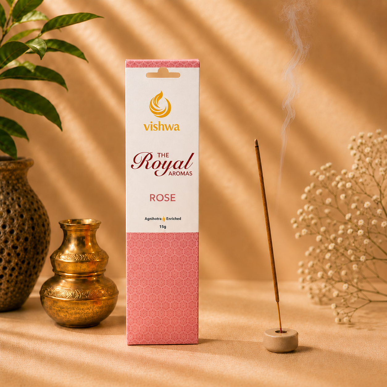 Royal Aromas Incense Sticks - Rose