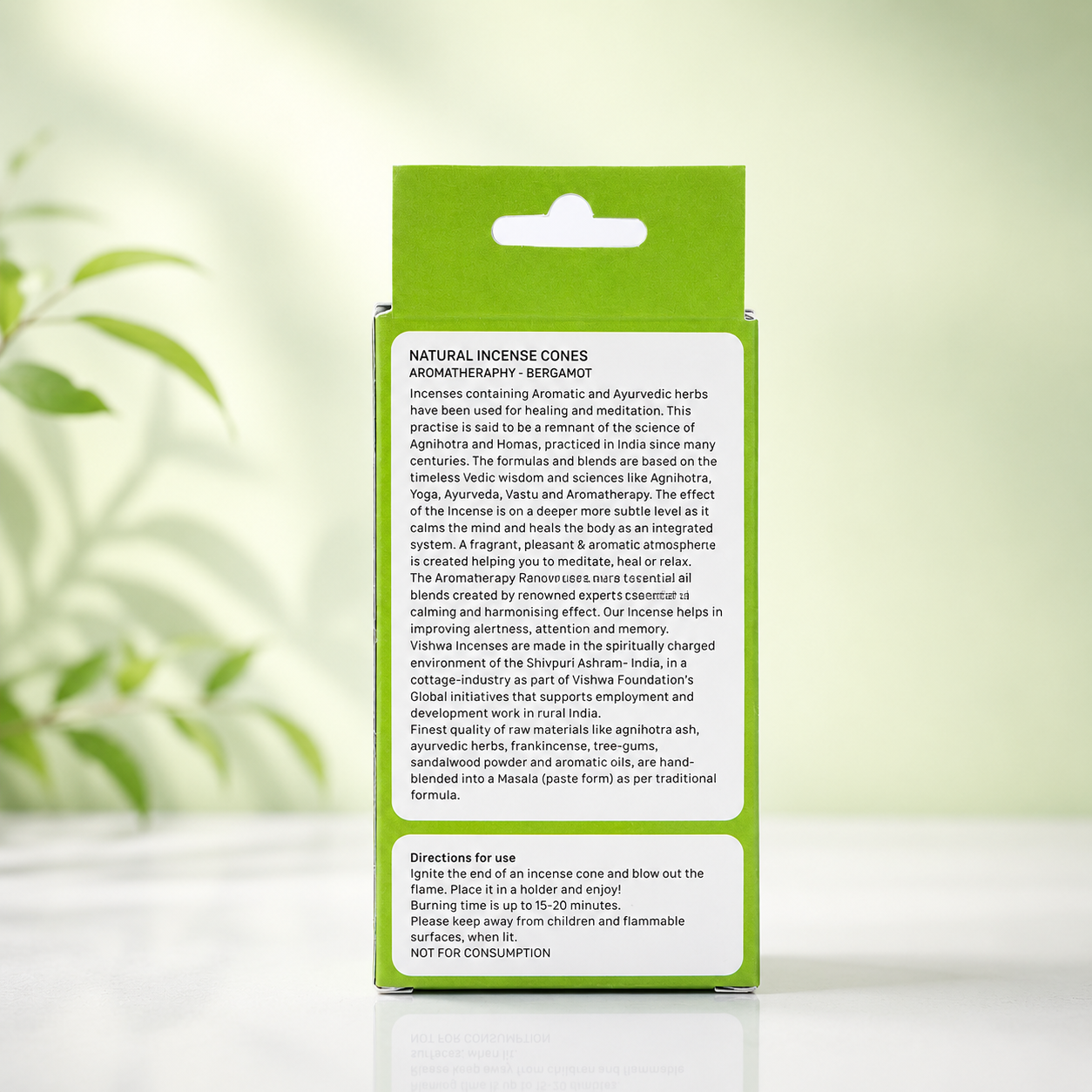 Aromatherapy Incense Cones - Bergamot 2