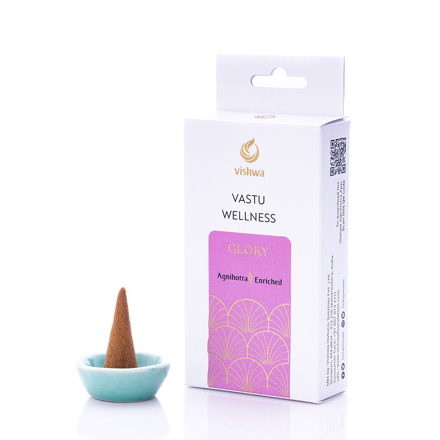 Vastu Wellness Incense Cones - Glory 