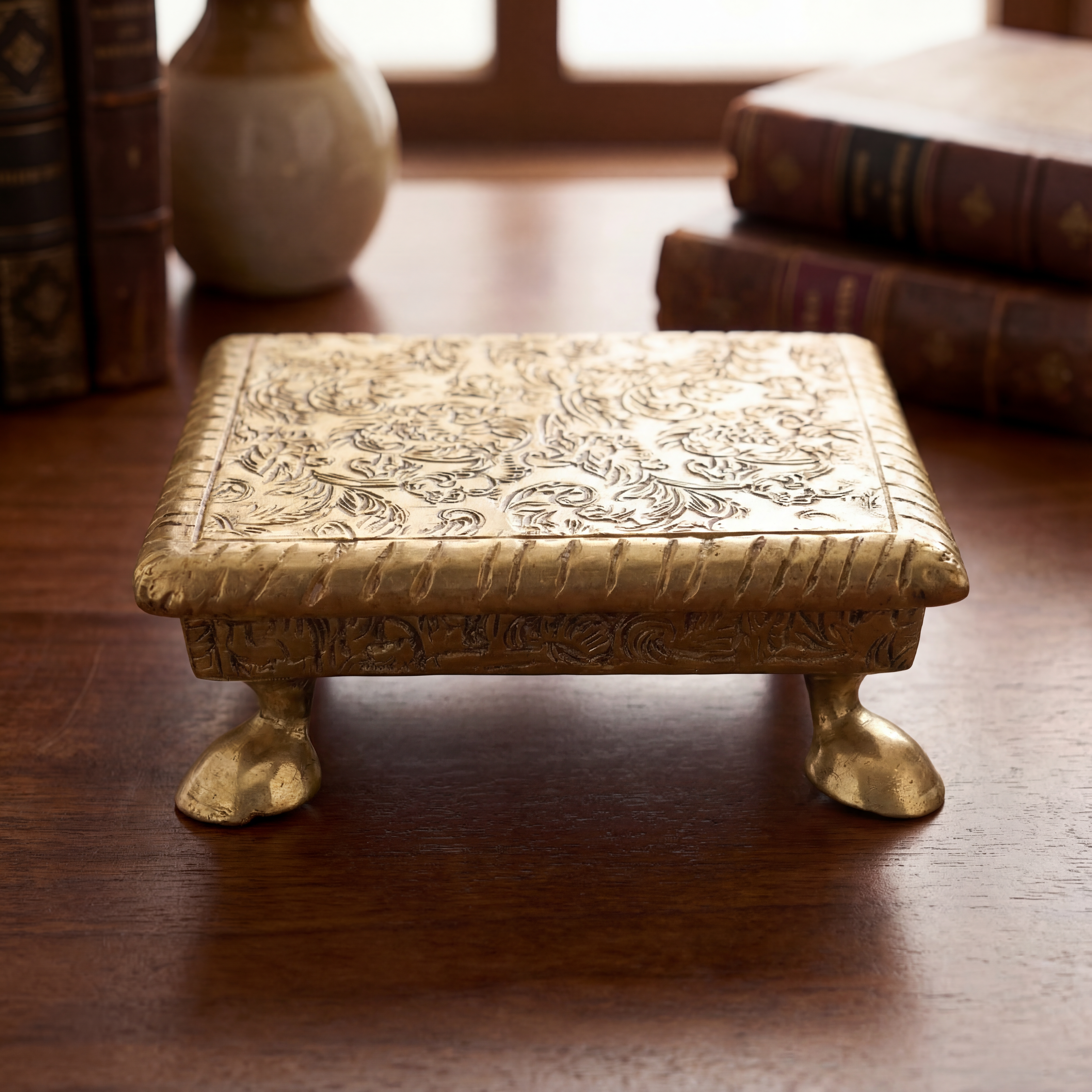 Vishwa Devarchana Golden Chowki (5 x 5) 3