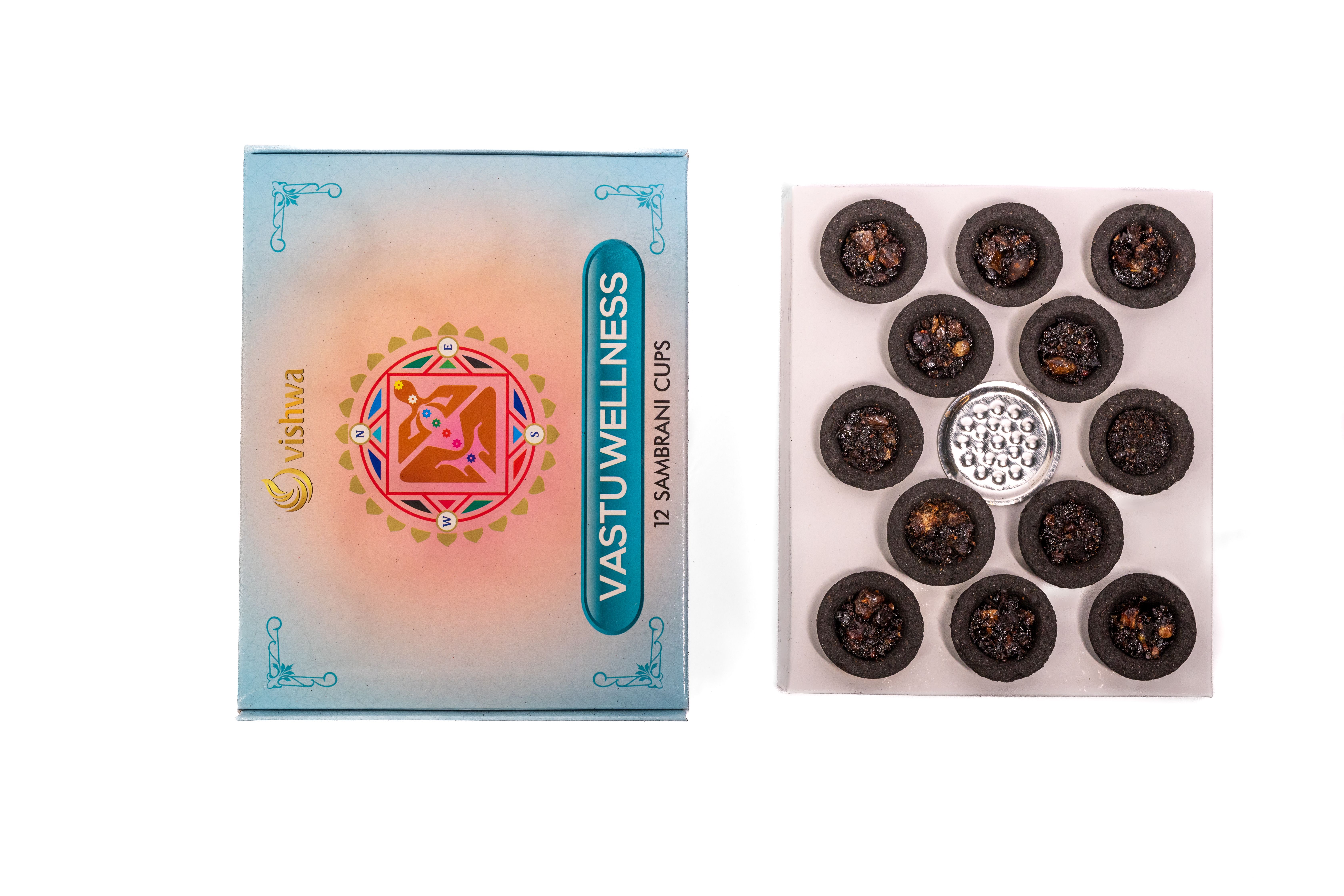 Sambrani Cups - Vastu Wellness 4