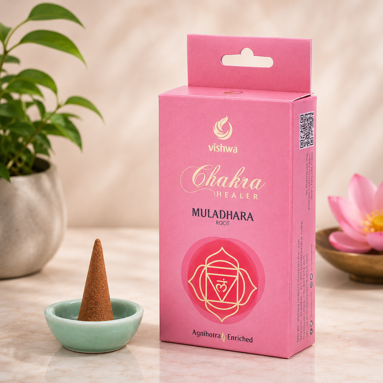 Chakra Healer Incense Cones - Muladhra