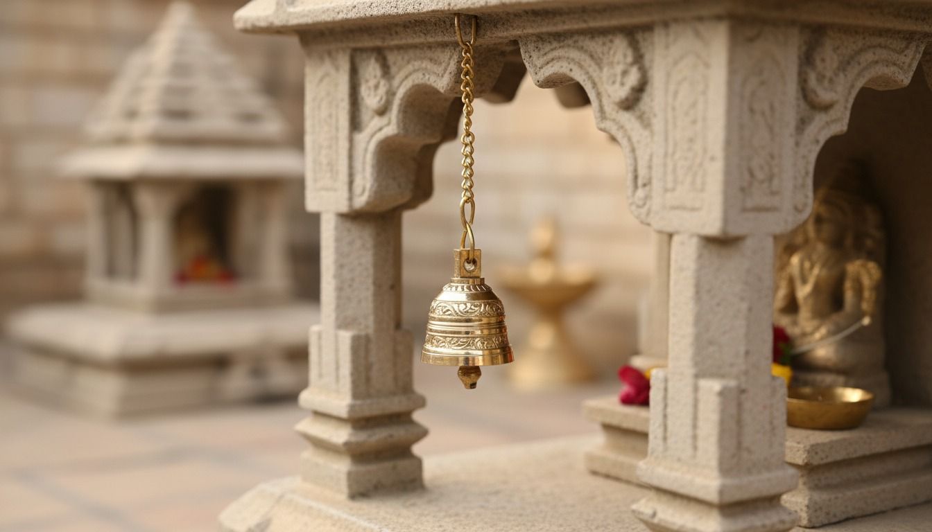 Brass Hanging Temple bell ( Ghanti) 3