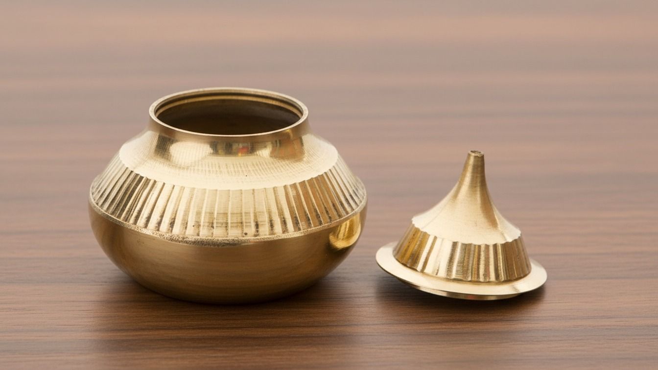 Brass  Sindoor dibbi 4