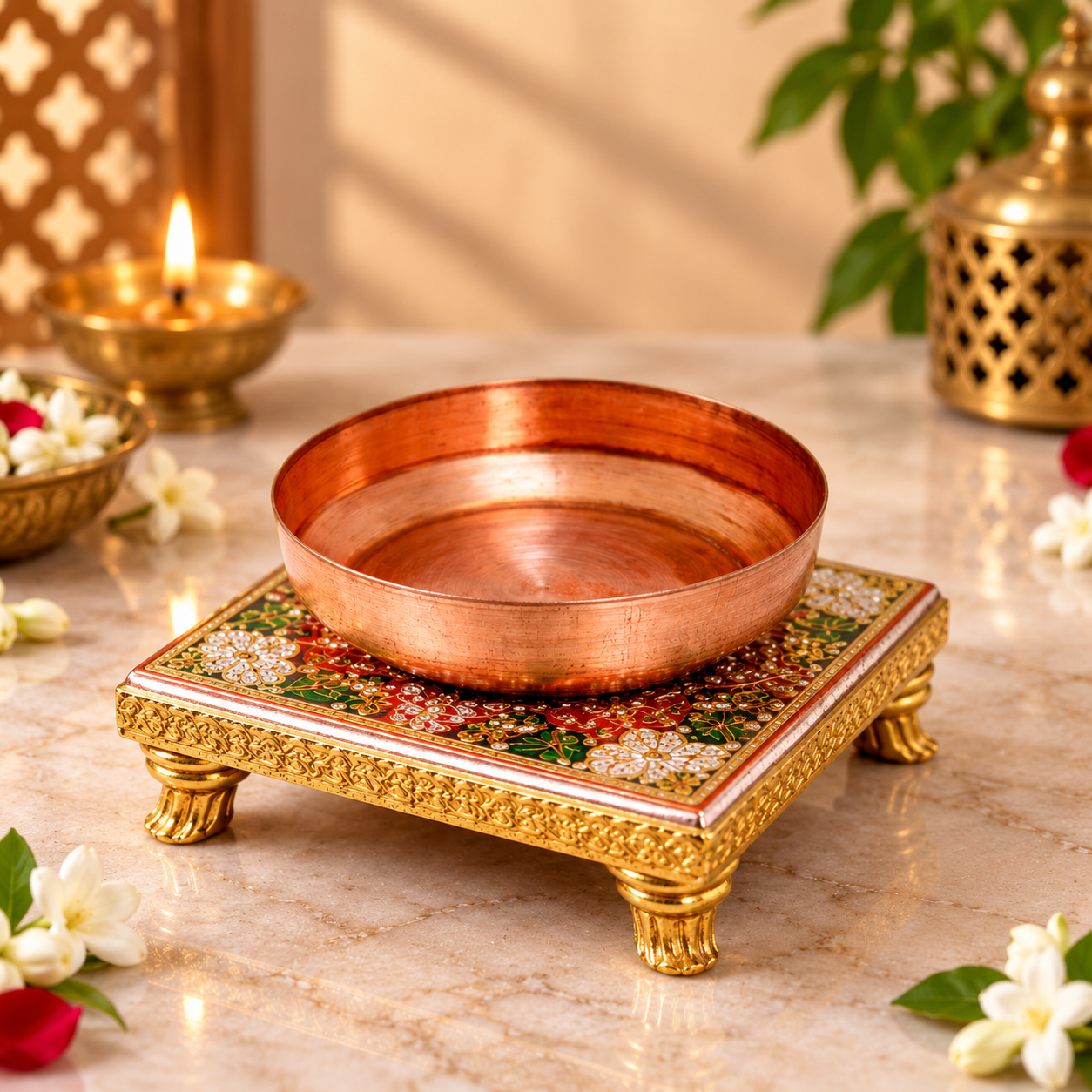 Vishwa Homa Aahuti Patra (Copper Bowl)