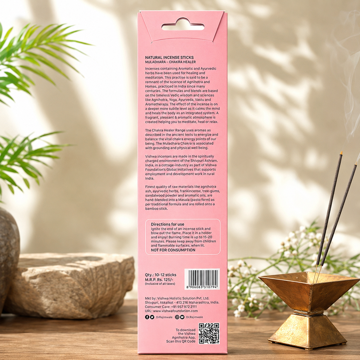Chakra Healer Incense Sticks - Muladhra 2