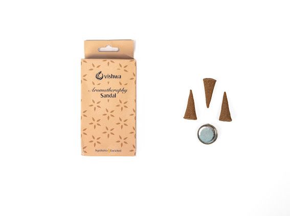 Aromatherapy Incense Cone - Sandal