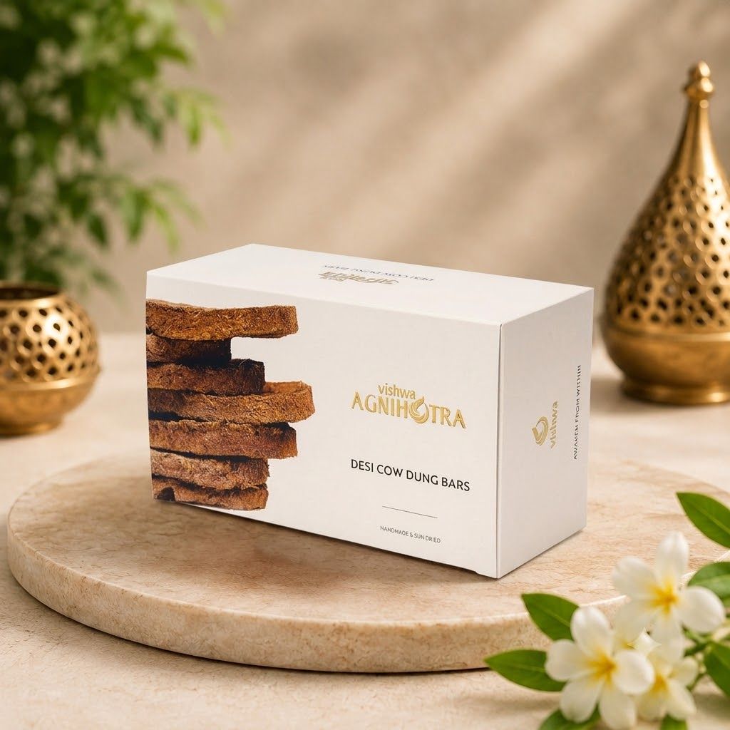 Suryatapi Desi Cow Dung Bars - 500gms