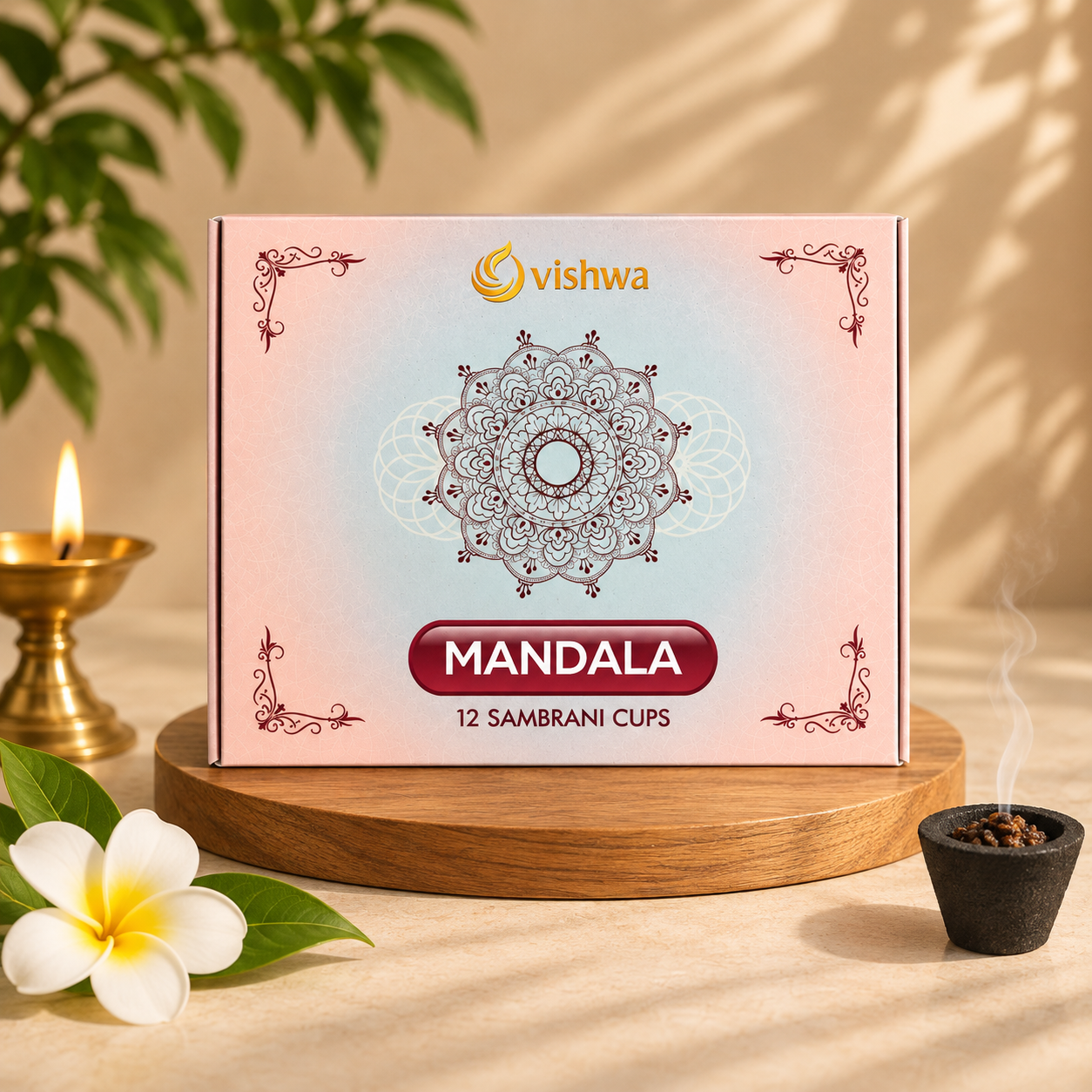 Sambrani Havan Cups - Mandalas