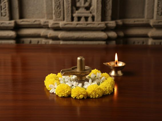 Brass Shivling ( large) 3