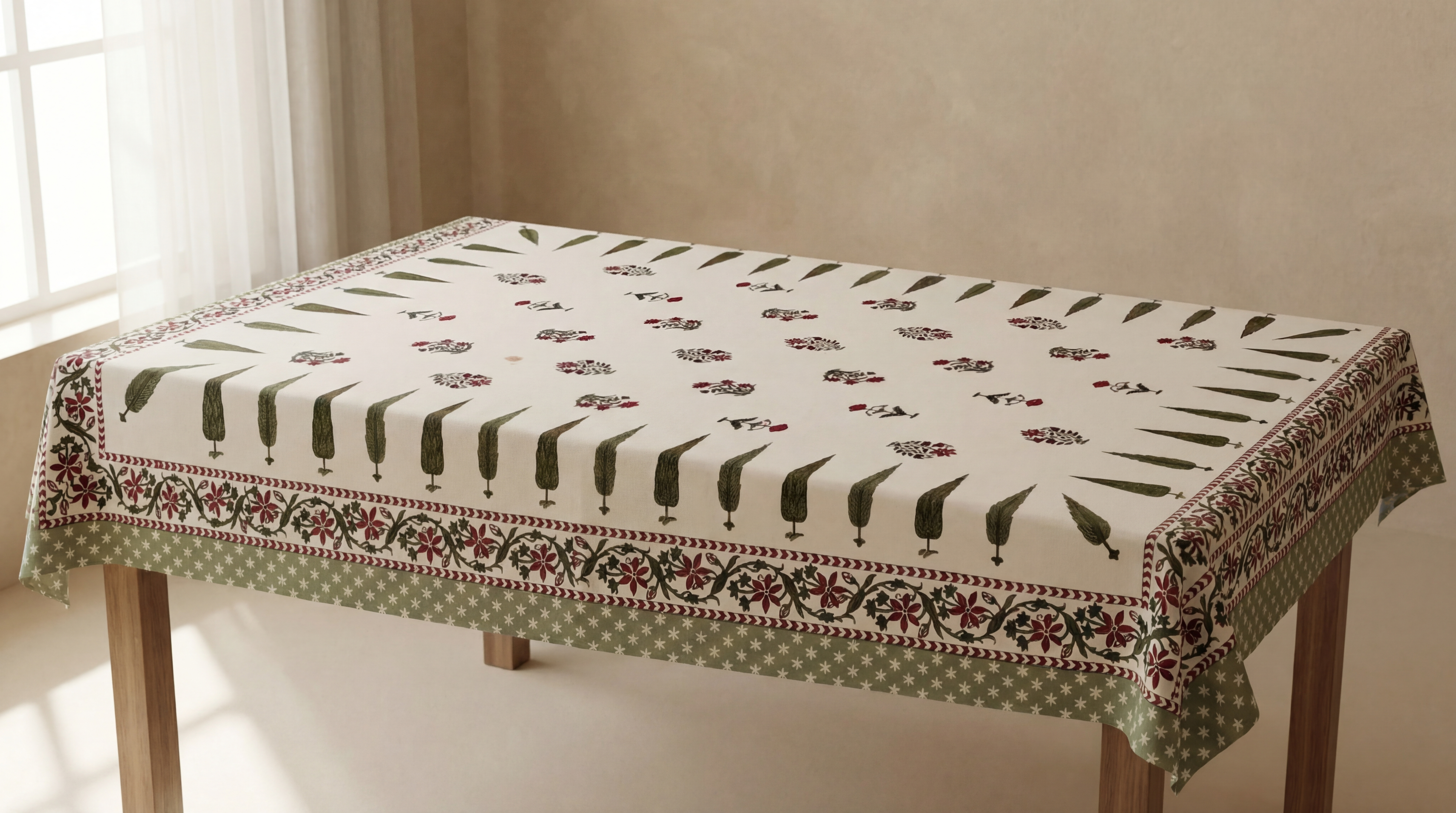 The Cypress & Rose Tablecloth 2