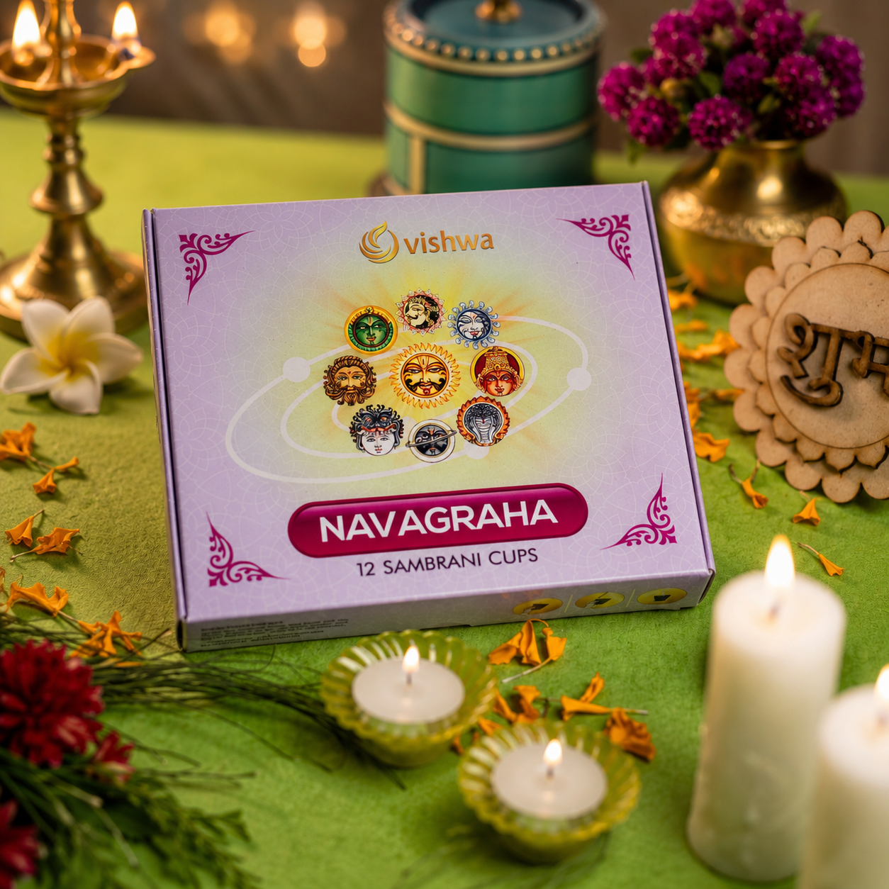 Sambrani Havan Cups - Navagraha 2