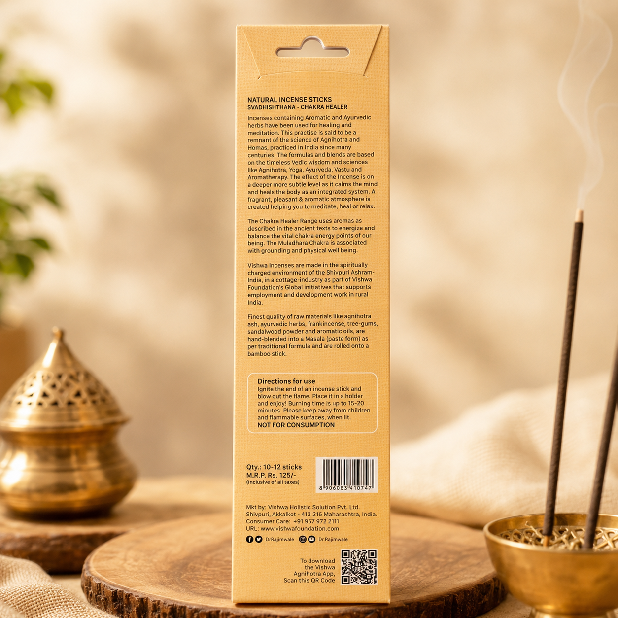 Chakra Healer Incense Sticks - Swadishthana 2