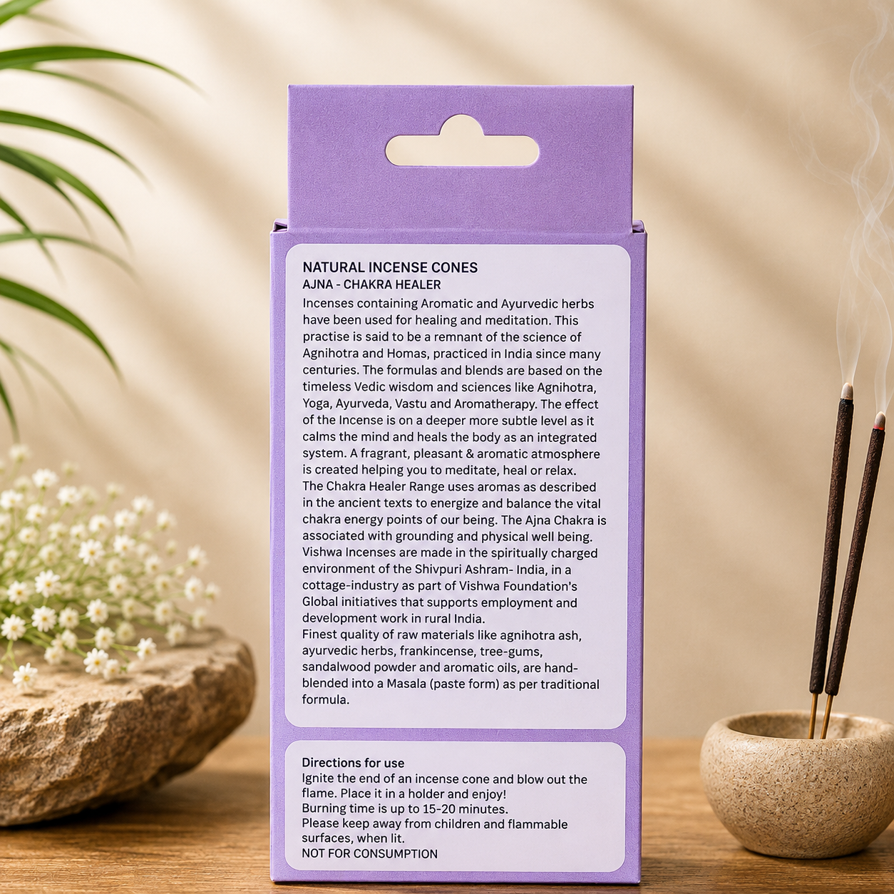 Chakra Healer Incense Cones - Ajna 2