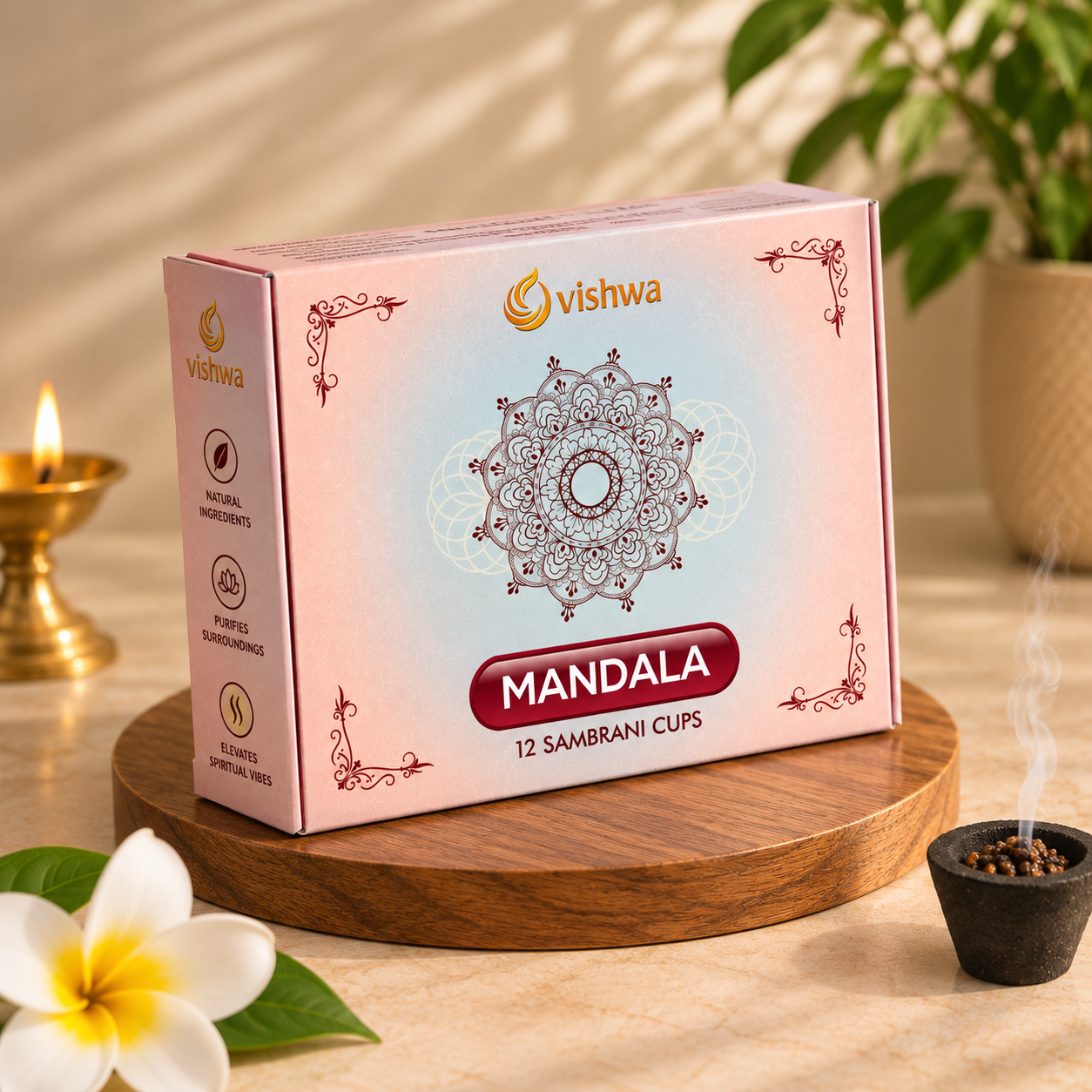 Sambrani Havan Cups - Mandalas 2