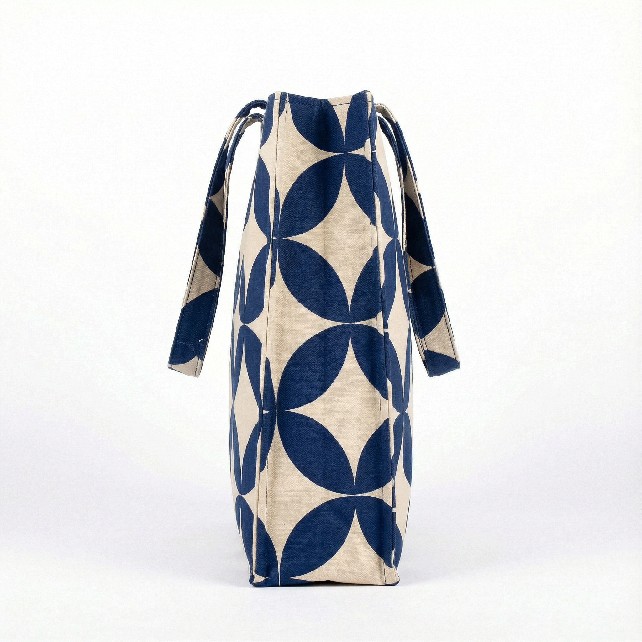 Geometric Print Tote Bag 4