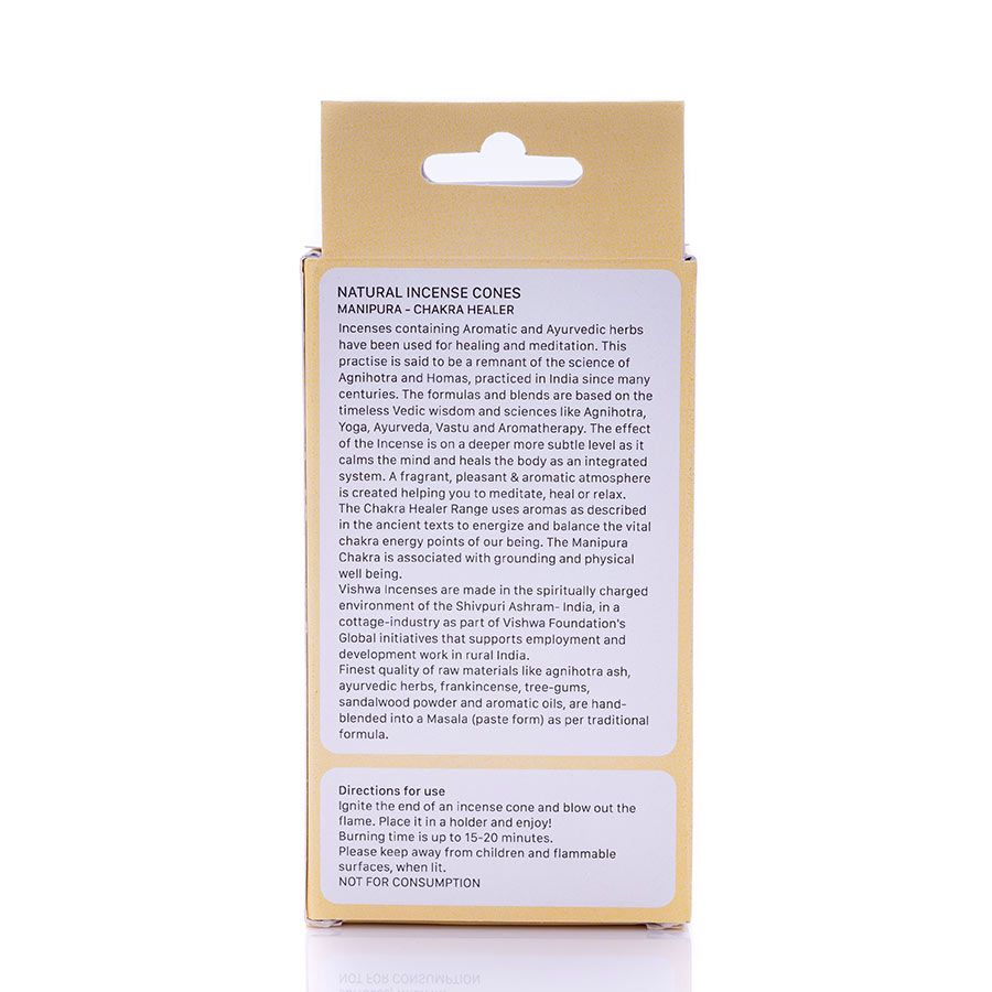 Chakra Healer Incense Cones - Manipura 2