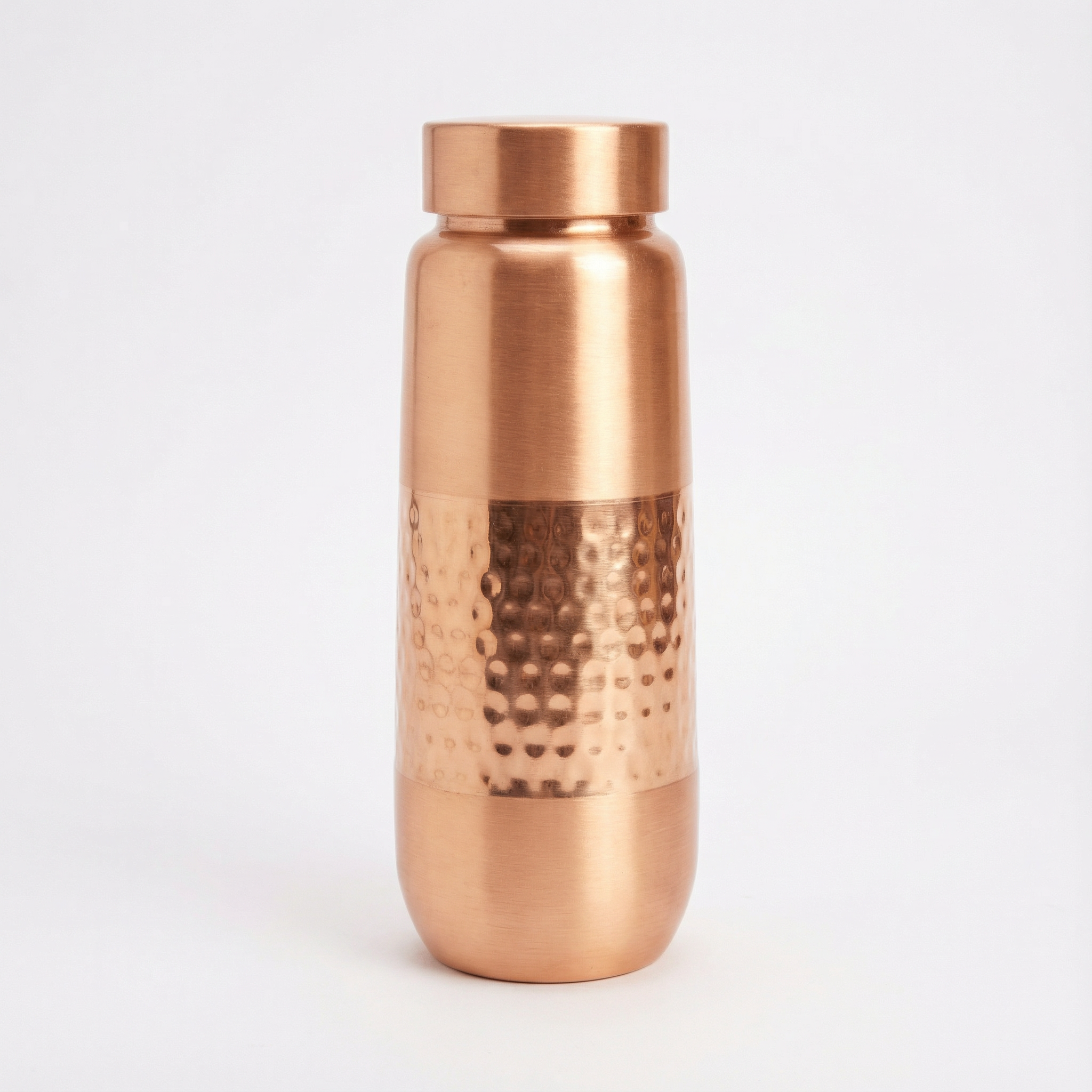 Hammered Copper Water Bottle 2