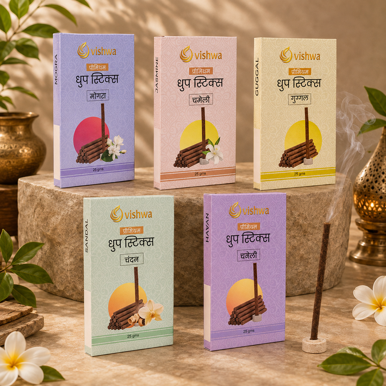 Dhoop Sticks Bundle - 5 in 1 3
