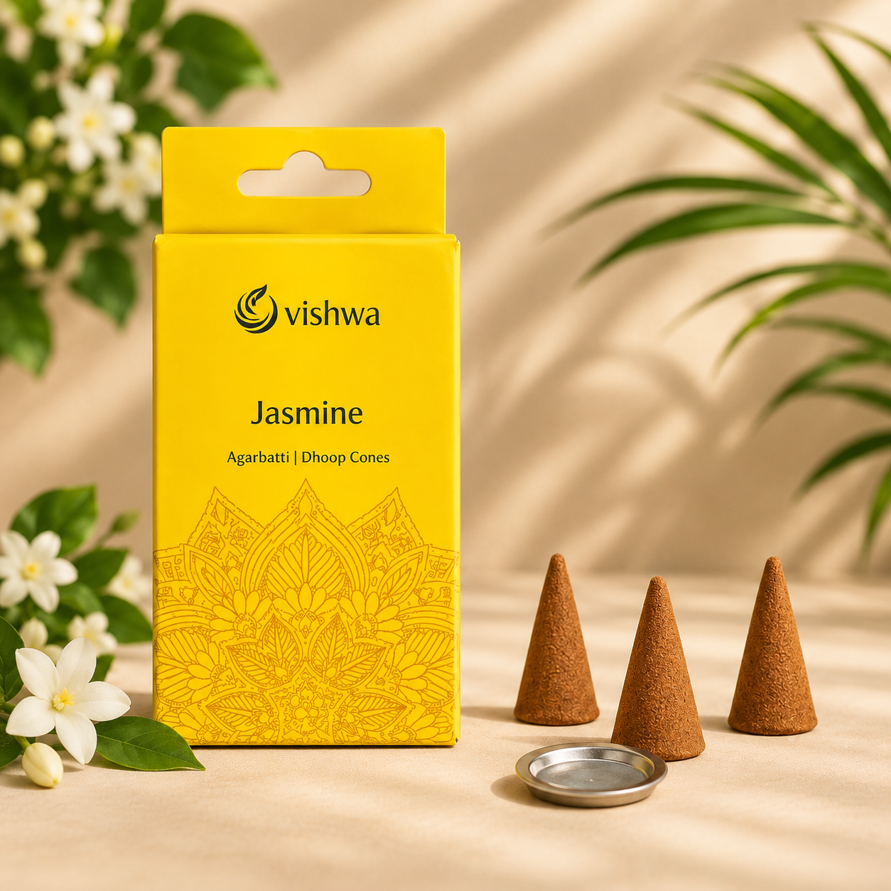  Mandala Insence Cone - Jasmine