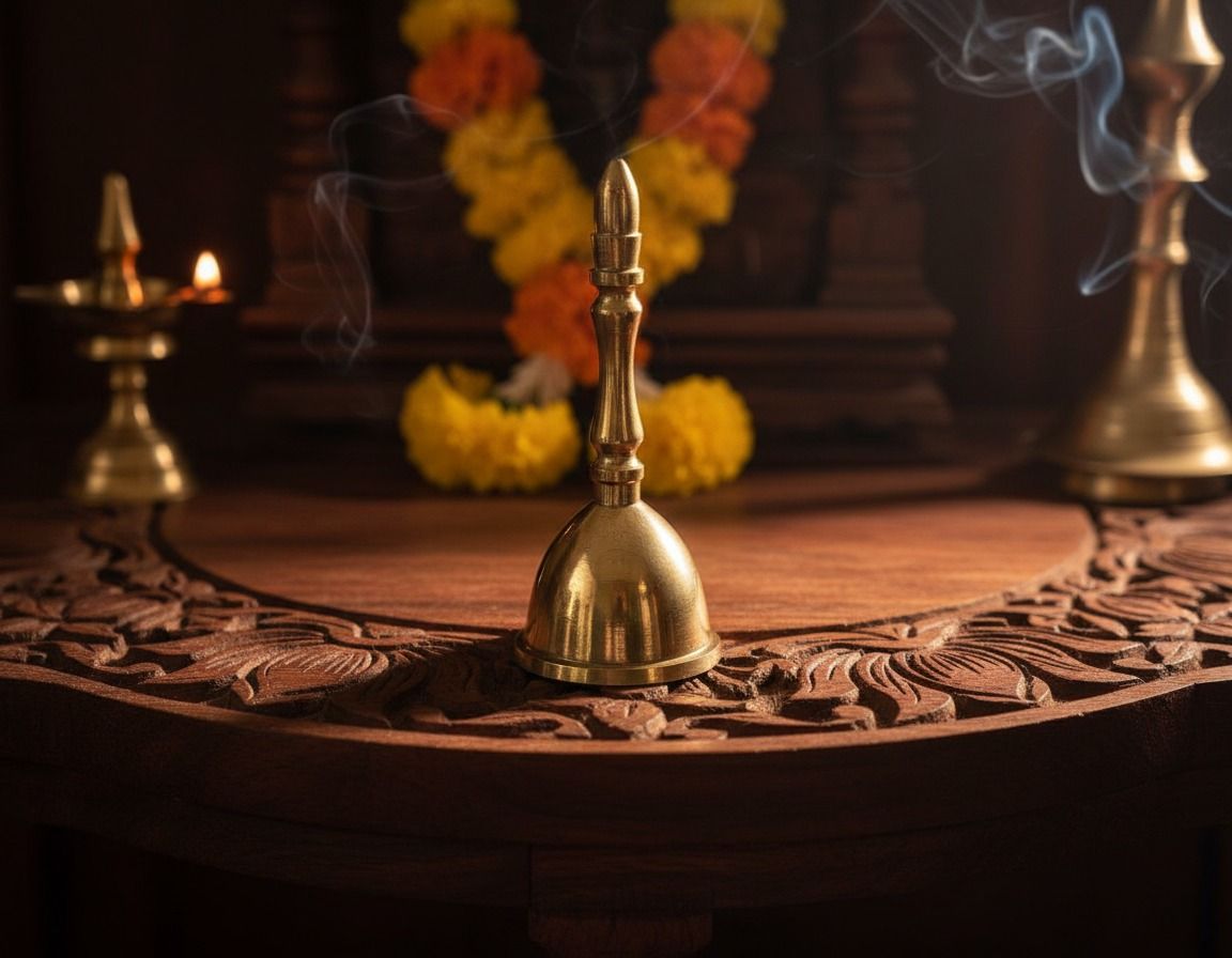 The Harmony Brass Prayer Bell (5 inches)