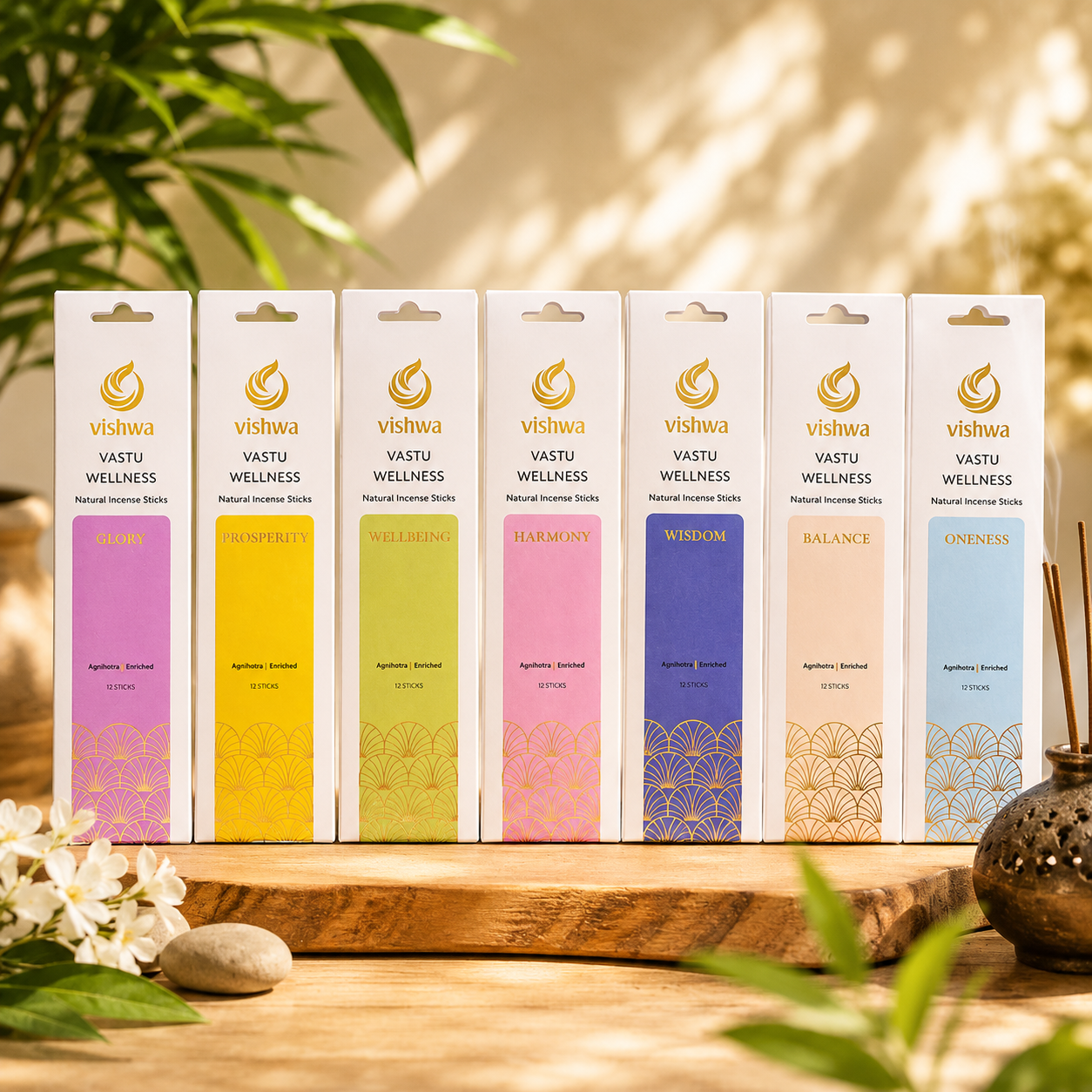 Vastu Wellness Incense Sticks - Oneness 4