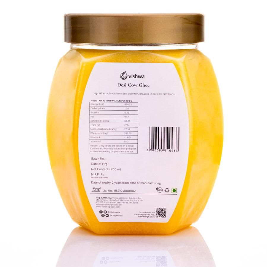 Desi Cow Ghee - 700ml 2
