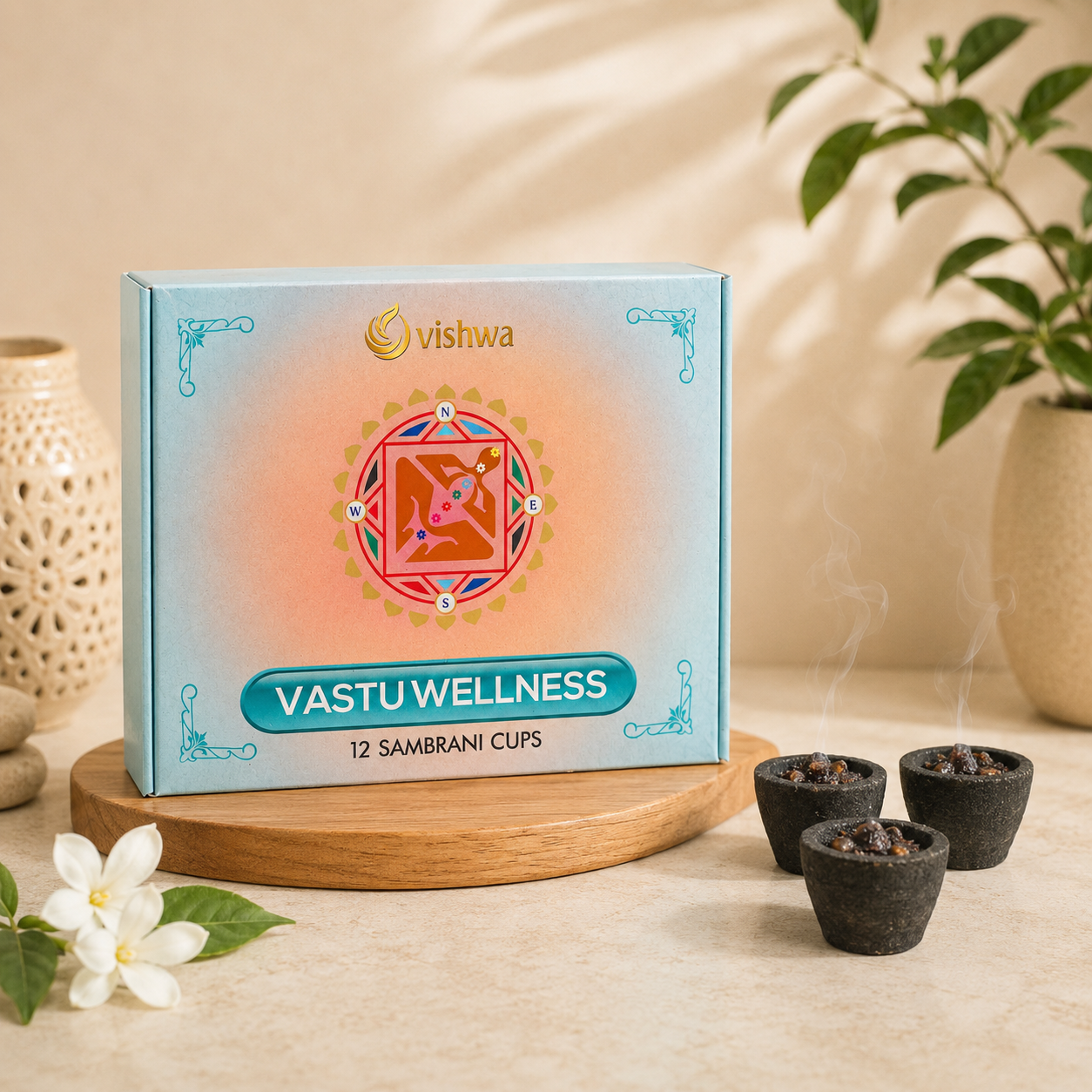 Sambrani Havan Cups - Mandalas 3