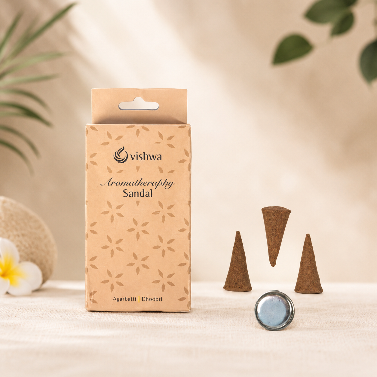Aromatherapy Incense Cones - Sandal