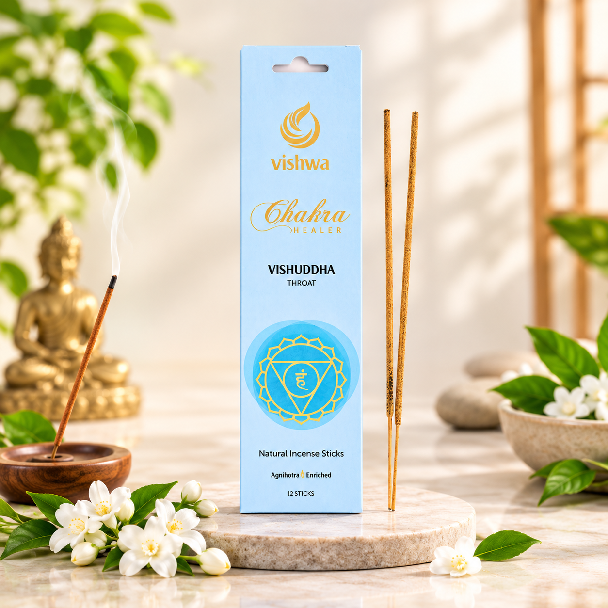 Chakra Healer Incense Sticks- Vishuddha