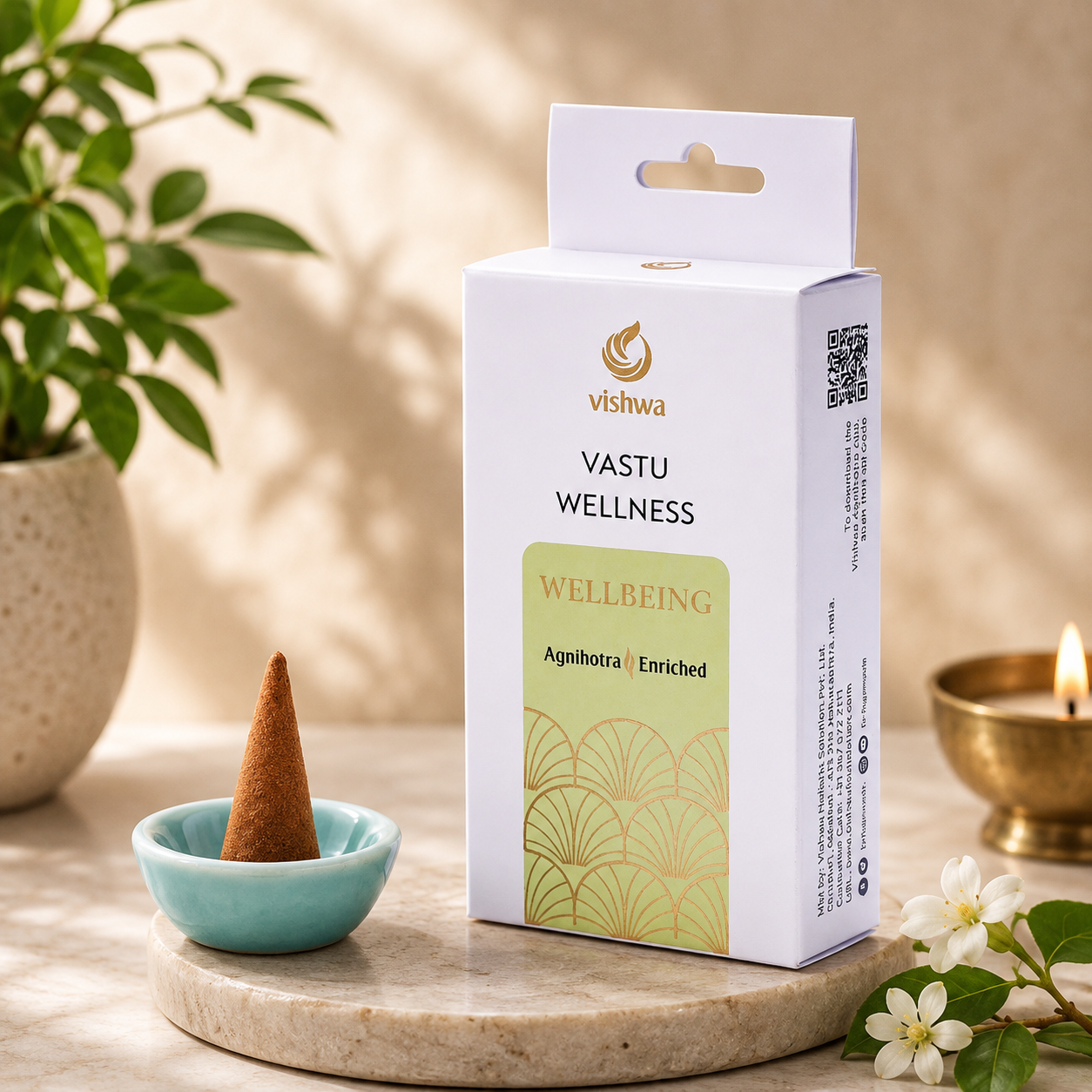 Vastu Wellness Incense Cones - Wellbeing 