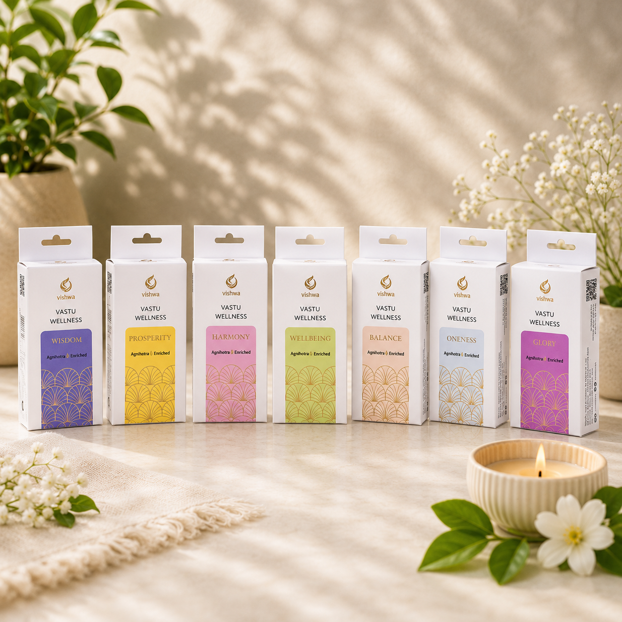 Vastu Wellness Incense Cone - Balance  5