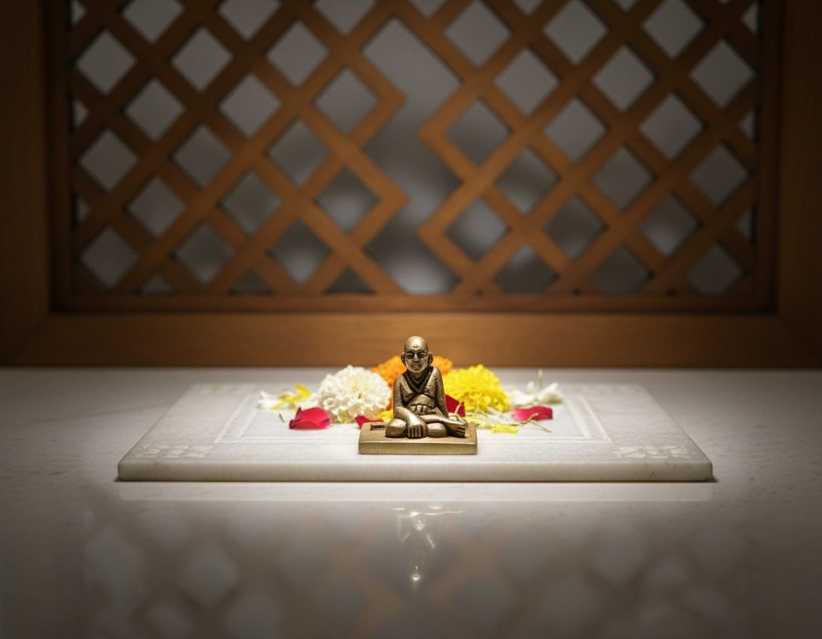 Shree Swami Samarth Idol (Seated Pose) 4