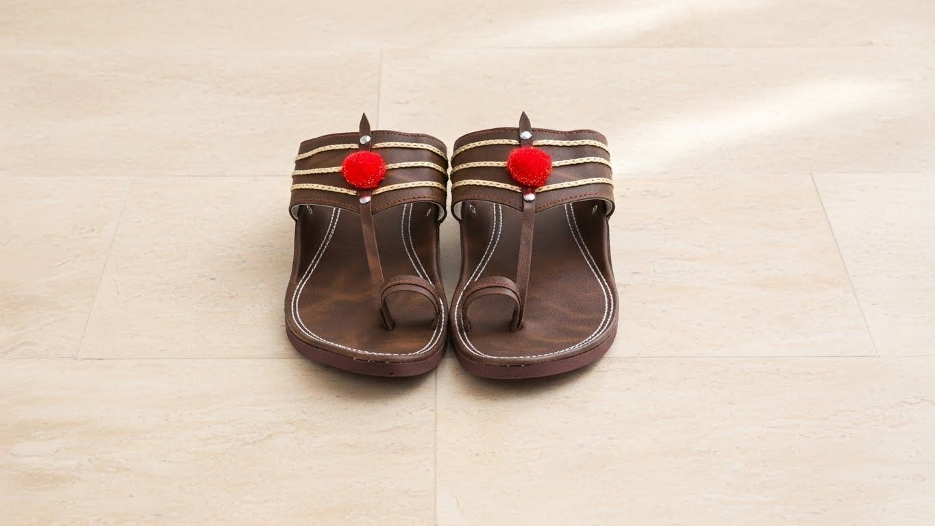 Heritage Kolhapuri Chappals – Brown