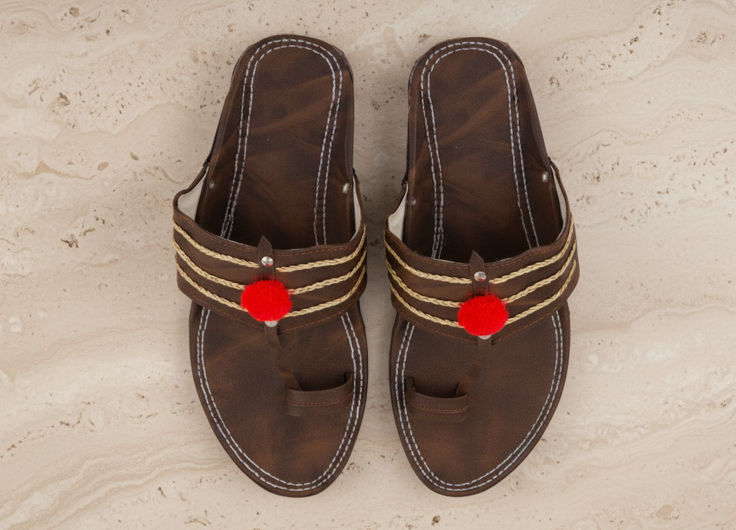 Heritage Kolhapuri Chappals – Brown