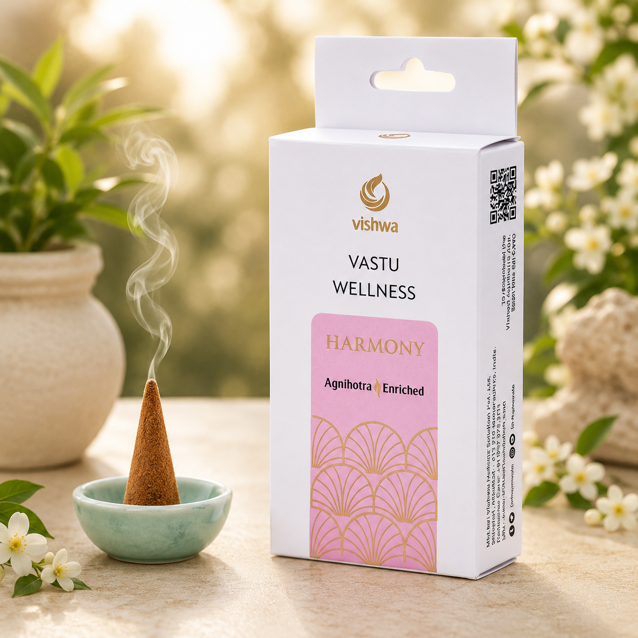 Vastu Wellness Incense Cones - Harmony 