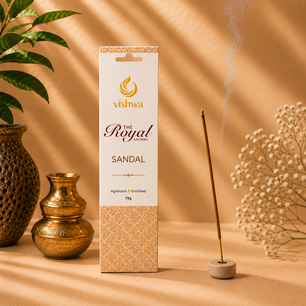 Royal Aromas Incense Sticks - Sandal