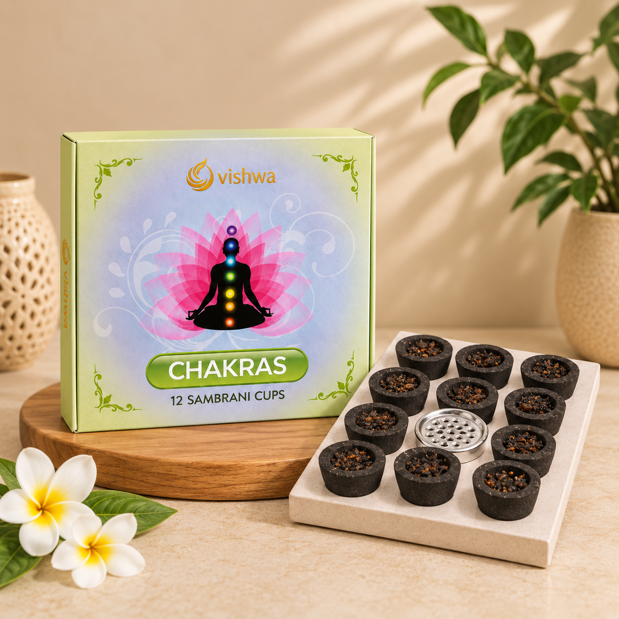 Sambrani Havan Cups- 7 Chakras 4