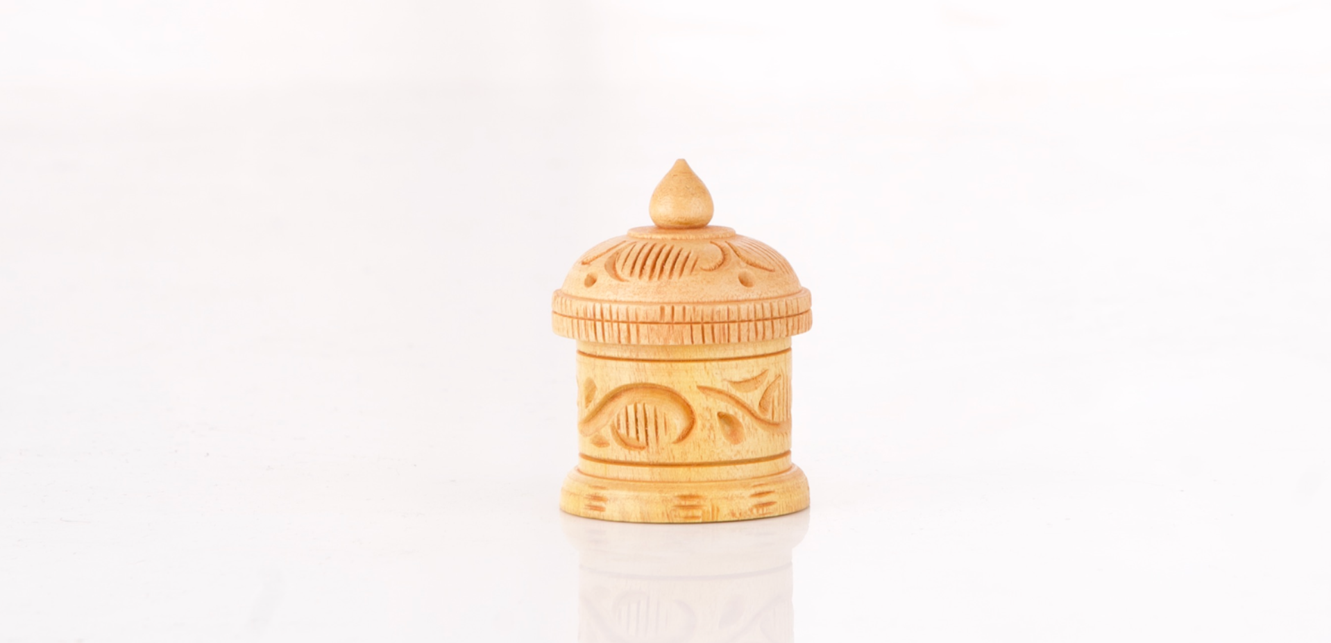  Handcrafted Wooden Sindoor Dibbi 3