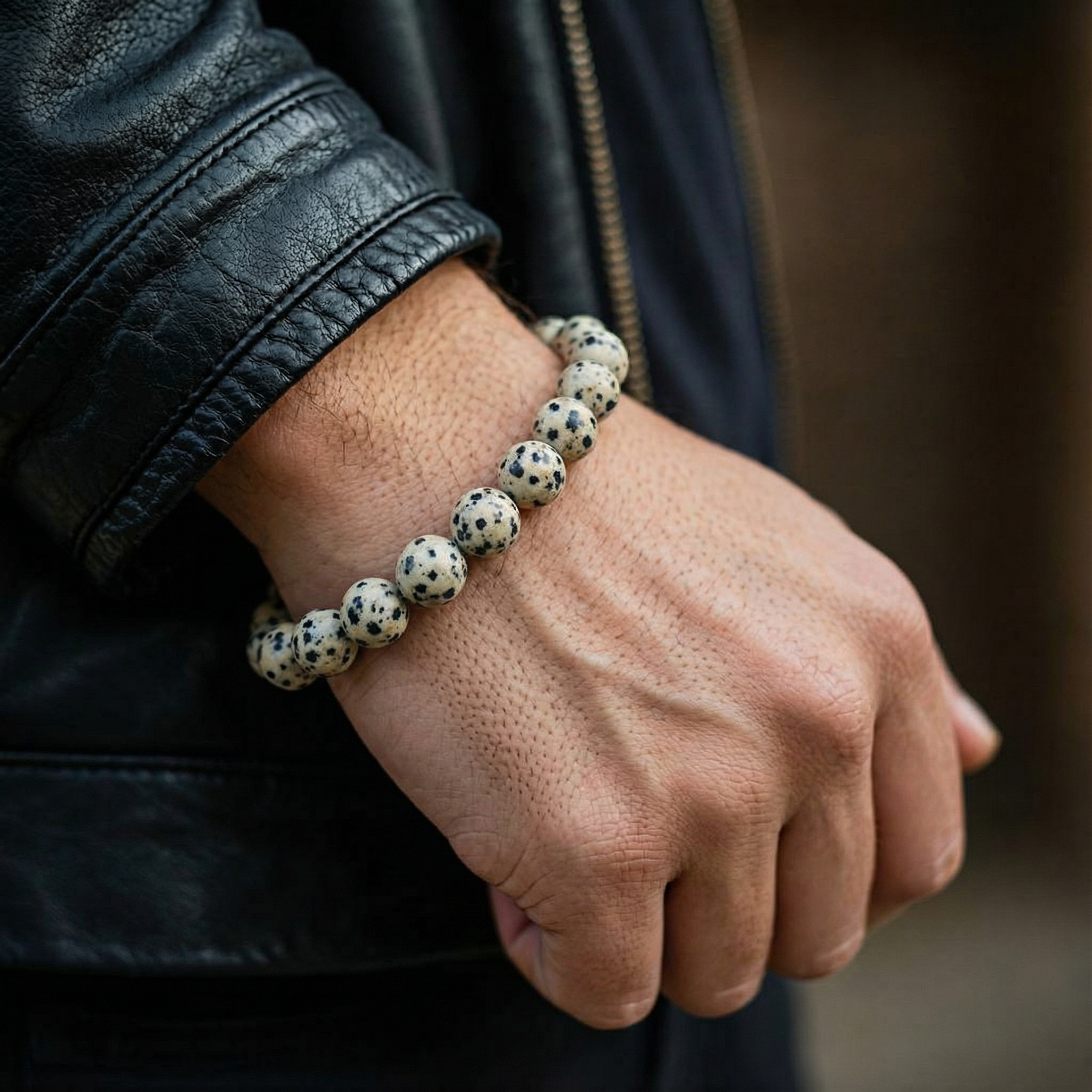 Dalmatian Jasper Energy Bracelet 2