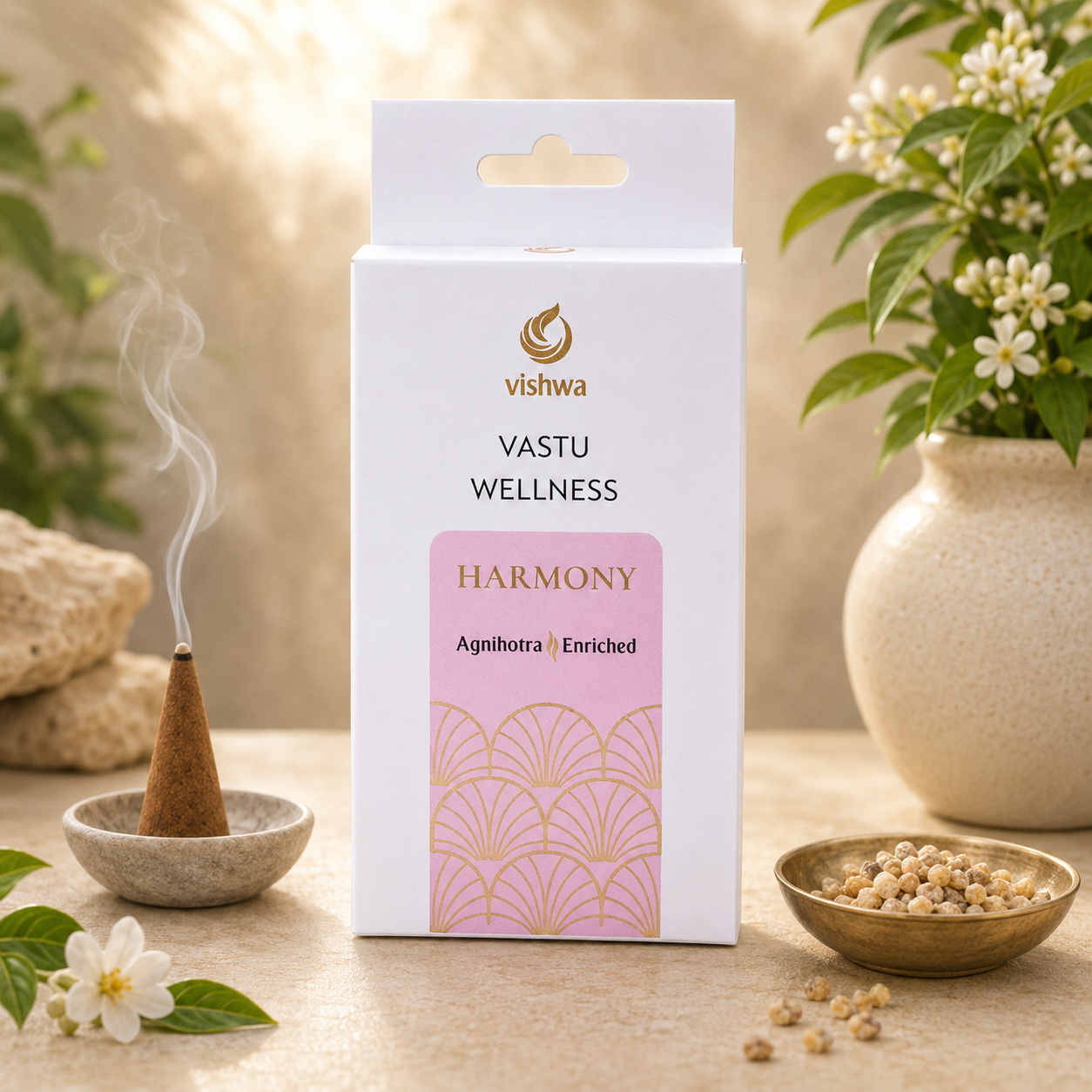 Vastu Wellness Incense Cones - Harmony  4