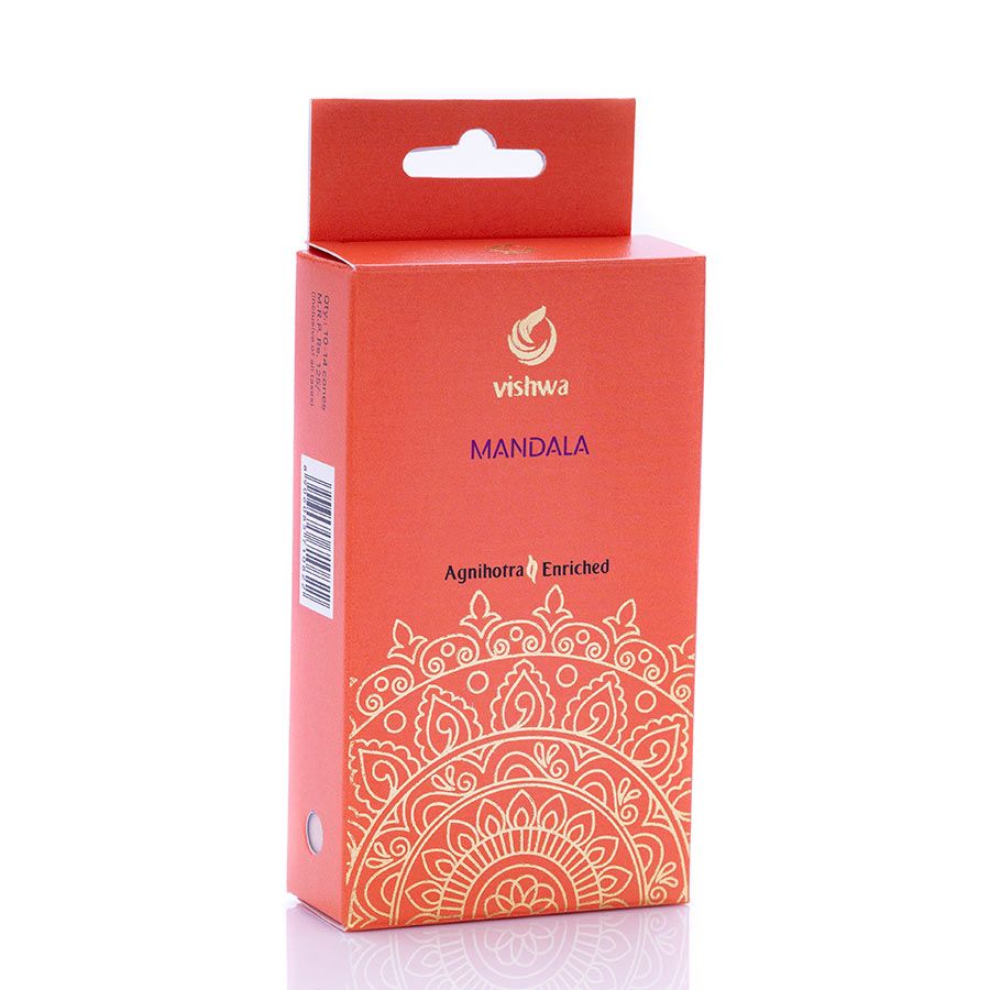 Mandala Incense Cones - Red  3