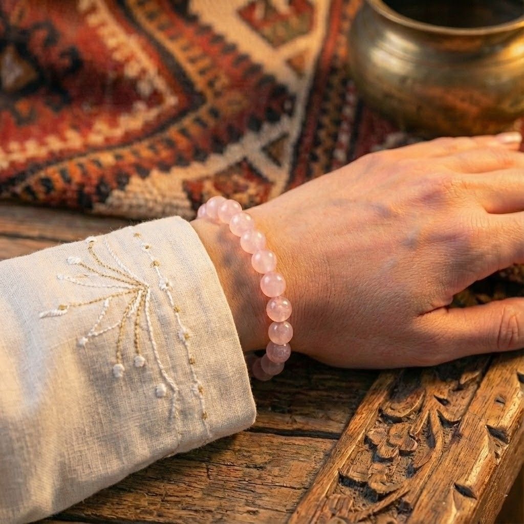 Rose Quartz Love & Harmony Bracelet  4