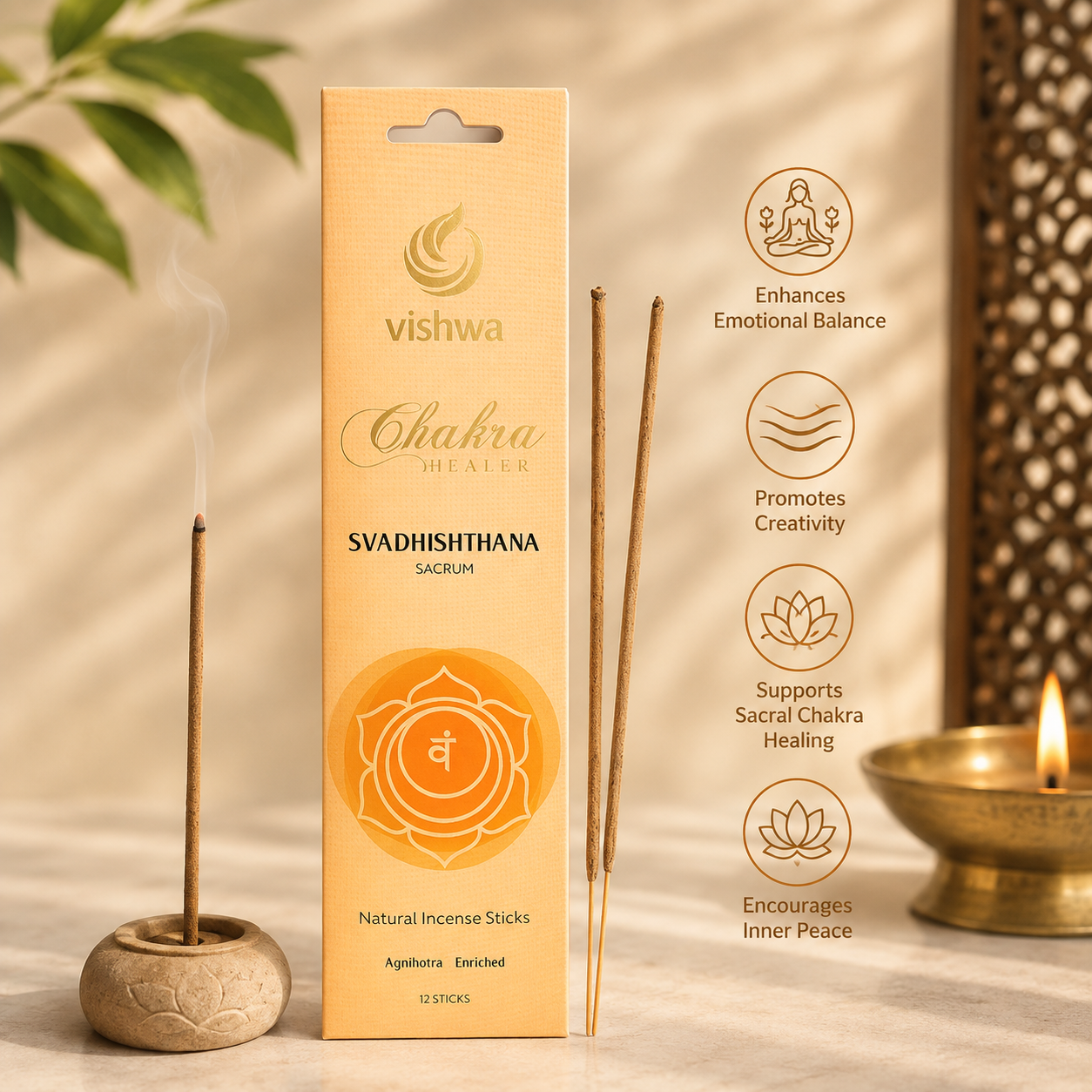 Chakra Healer Incense Sticks - Swadishthana 3