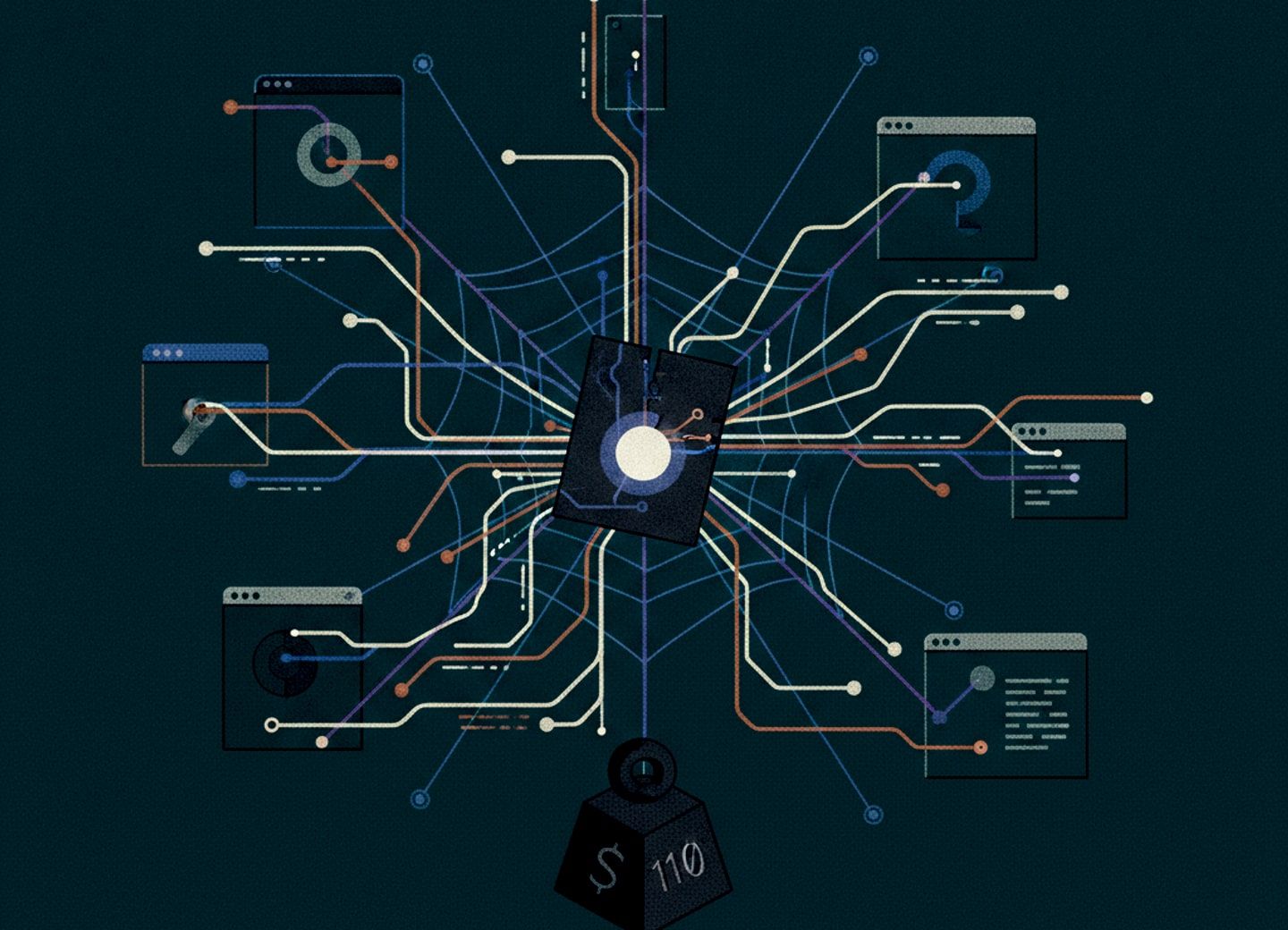 An AI agent autonomously debugging code across multiple system layers